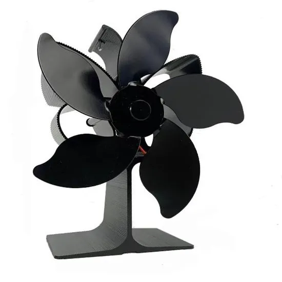Butterfly Large I 5 Leaf High Base Thermal Conductivity Stable Wind Strong Fireplace Fan
