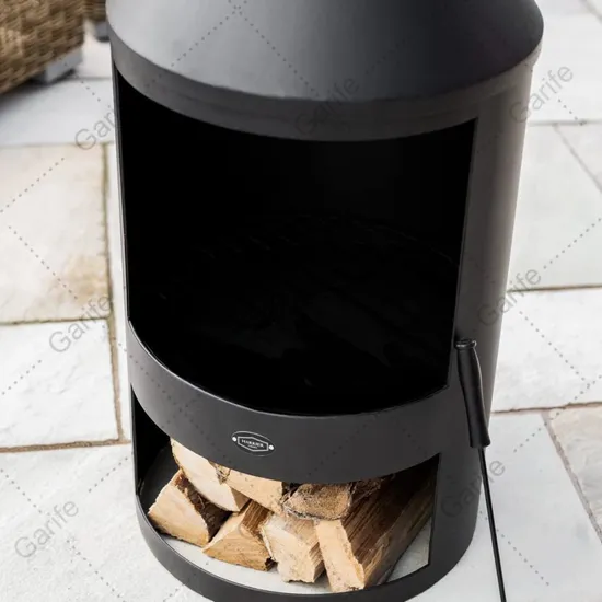 Heavy Duty Steel Outdoor Fire Pit Outdoor Metal Fire Pit with Chimney