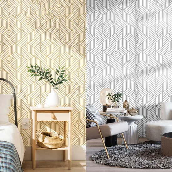 Abstract Art Wall Paper Non-Woven Self-Adhesive for Living Room Bedroom DIY Renovation Modern Home Design Wallpaper
