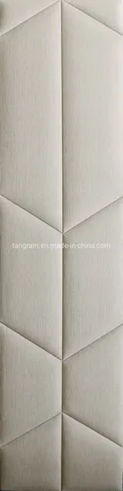 Home Decoration Leather 3D Wall Panel, Leather Wall Sheet