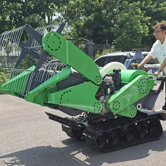 Perfect Mini Harvester for Wetland Rice Fields and Other Farming Applications