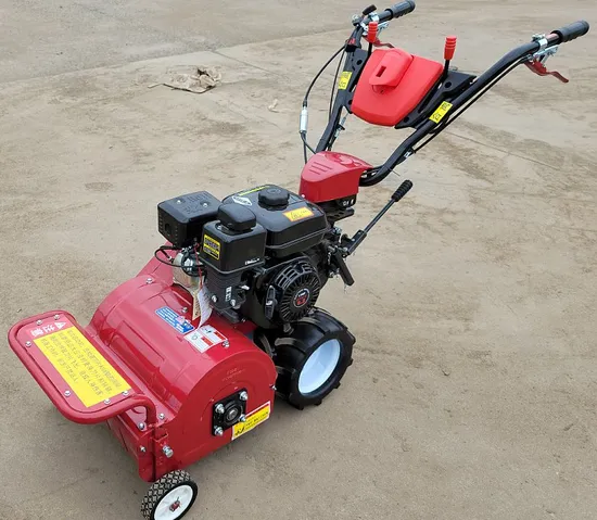 Flail Grass Shredder Mini Power Tiller Straw Cutter Crusher