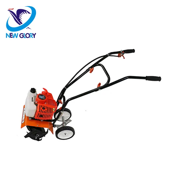 52cc 1500W Mini Tiller Cultivator Power Tiller