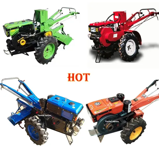 Chinese Hot Sale Cheap Good Quality 10HP 18HP 12HP 20HP Two Wheel Walking Tractor