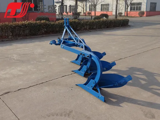 Factory New Designed Three Bladess Tractor Linkage Share Plow Plough