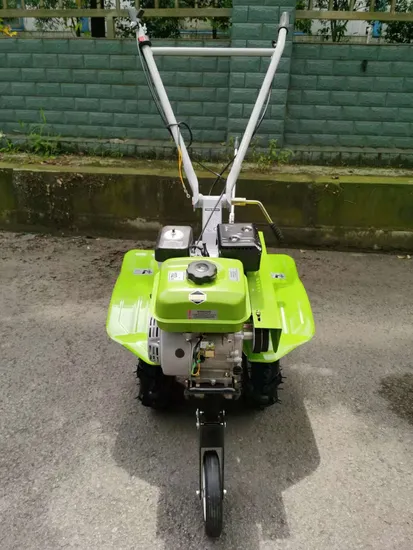 Cost Effective New Chinese Mini Walking Tractor Belt Drive Cast Iron Gasoline Engine Agricultural Farming Tiller
