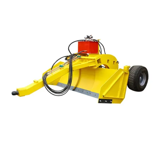 Factory Supply Agriculture Machinery Tractor Mounted Scraper Land Grader Pto Satellite Land Leveler