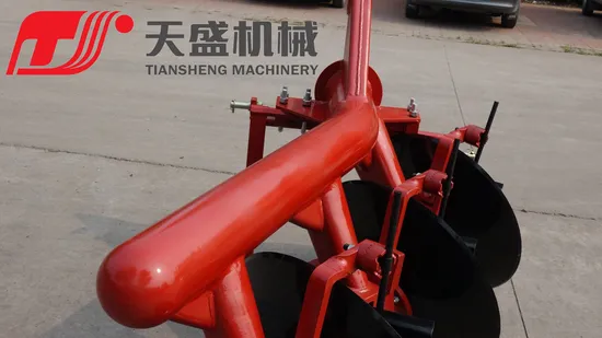 Factory New High Quality Tractor Mounted 3three Blades Disc Plow Plough