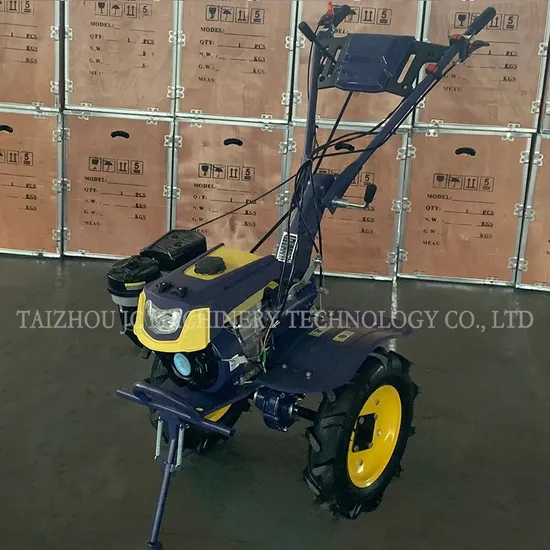 Taizhoujc 7HP Jc-T170g-1e Rotavator Cultivator Microcultivator Rototiller Rotary Gasoline Electric Starter Tiller
