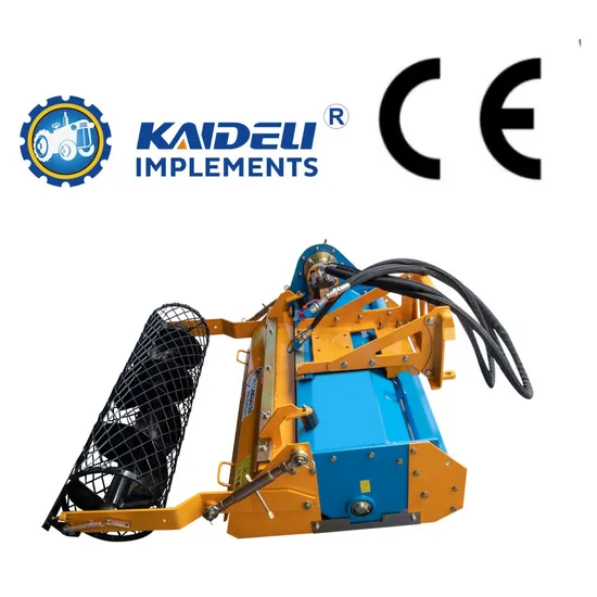 Medium Weight Rotary Tiller with Stone Burier Front Mounted