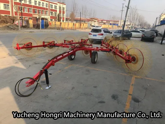 Agricultural Machinery Tractor Supension Finger Wheel Hay Rake