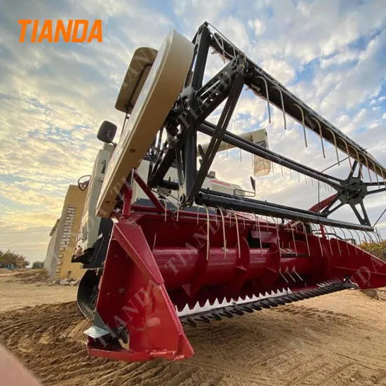New Type 102HP World Rice Wheat Combine Harvester for Best Price