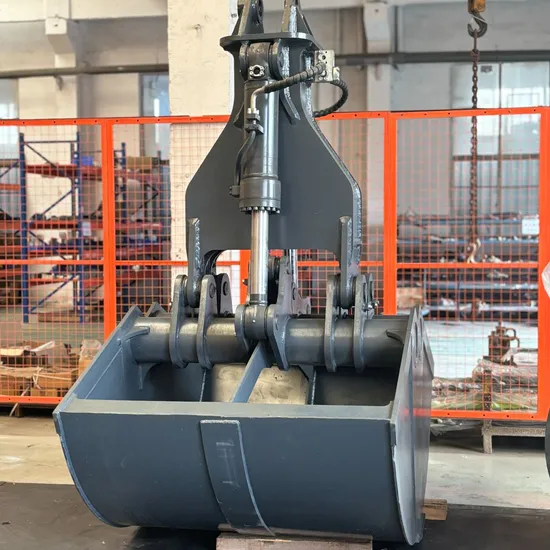 Heavy-Duty Excavator Grab for Copper Scrap and Building Material