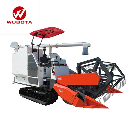 Wubota New Arrival Rice Combine Harvester with High Productivity