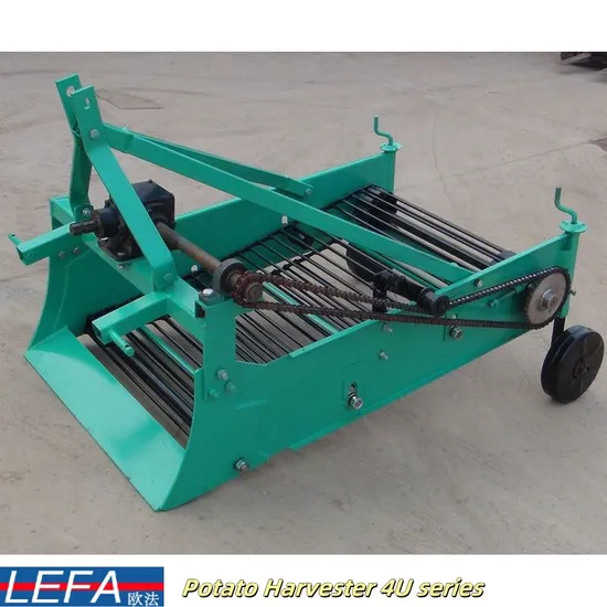 Double Rows Potato 4u-90 Harvester for 25-30HP Tractors for Digger Sweet potatoes