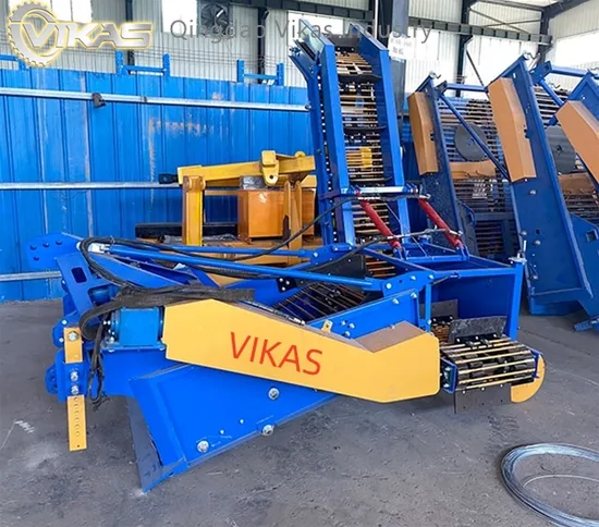 Tractor Mounted Pto Driven 1100mm Working Width Automatic Loading Sweet Carrot Potato Digger Onion Machine Harvest Combine Harvester