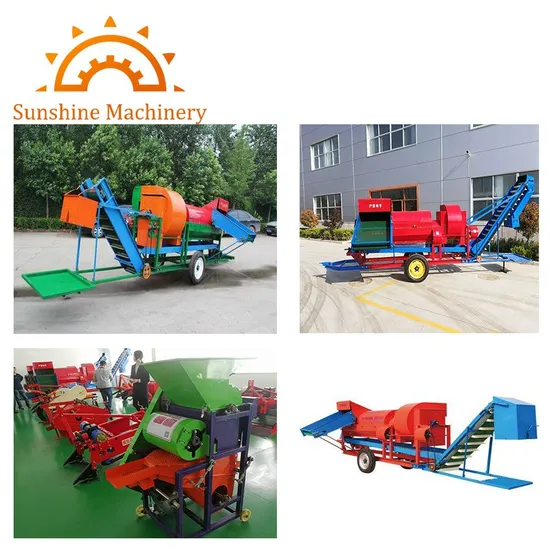 Groundnut Harvesting Machine Mini Small Green Peanut Picker