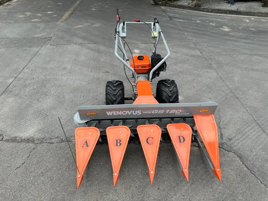 Wenovus Wngs-120 Multi-Functional Agricultural Machinery Sugarcane Harvester Machine Gasoline Powered Reaper Operator Comfort Forage Harvester