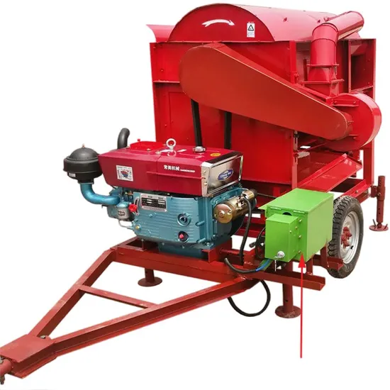 High Efficiency Small Wheat Thresher / Rice Sorghum Threshing Machine