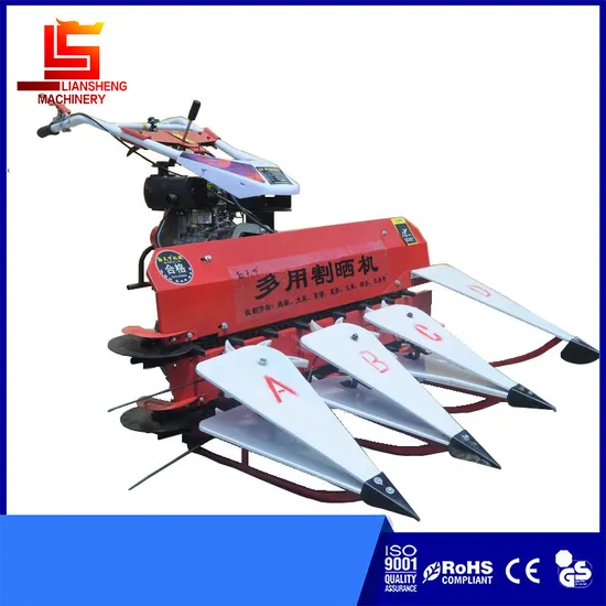 Self-Propelled Multifunctional Harvesting Machine Wheat Rice Harvester Windrower Swather