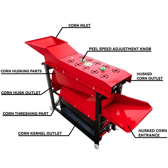 Factory Sale Good Quality Corn Thresher and Peeling Machine Durable Grain Thresher Machine China