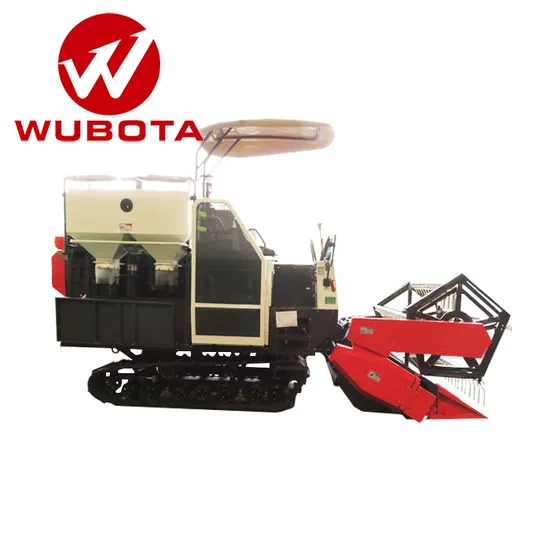 Wubota Grain Wheat Rice Harvesting Combine Harvester for Sale in Philippines