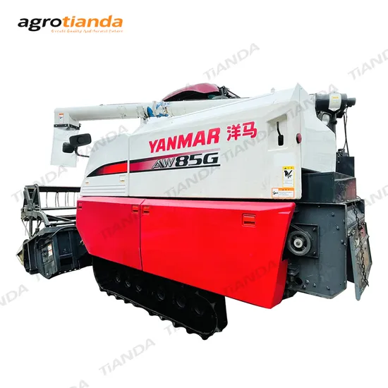 Yanmar Rice and Wheat Combine Harvester Aw85g with Cheaper Price