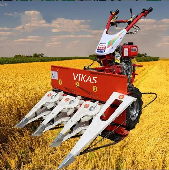 China Factory 3 Row Mini Farm Rice Cutting Harvester Reaper for Wheat and Rice with High Quality