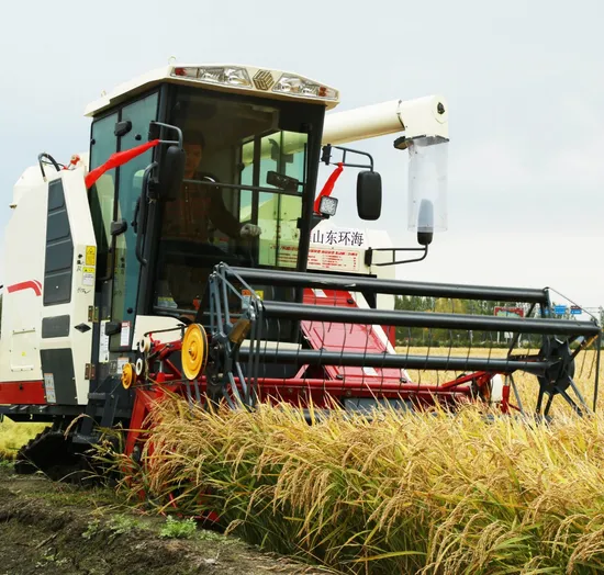 Wheat and Rice Combine Harvester 88HP 102HP