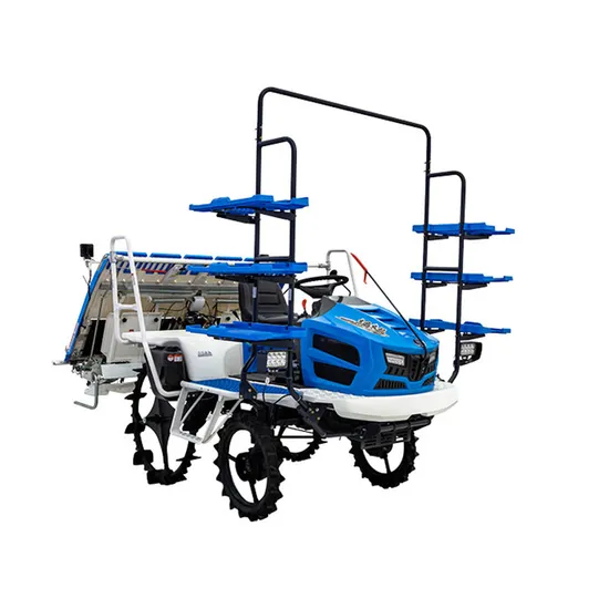 Hot Sale Farm Machine High-Speed Riding 6/8 Rows Paddy Rice Seedling Transplanter