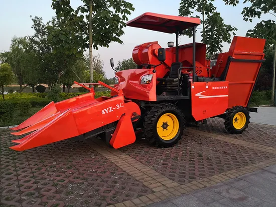 Corn Harvester Hot Selling Mini Corn Harvester 4yzp-2 Sweet Corn Combine Harvester