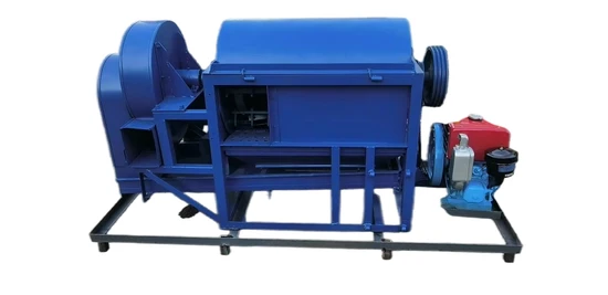 High-Efficiency Diesel Engine Thresher for Rice and Wheat