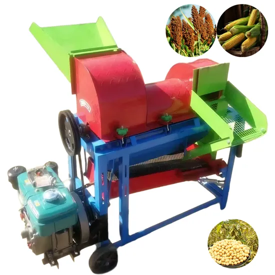 Automatic Sorghum Paddy Soybean Corn Threshing Machine Multifunctional Wheat Sorghum Soybean Millet Corn Threshing Machine