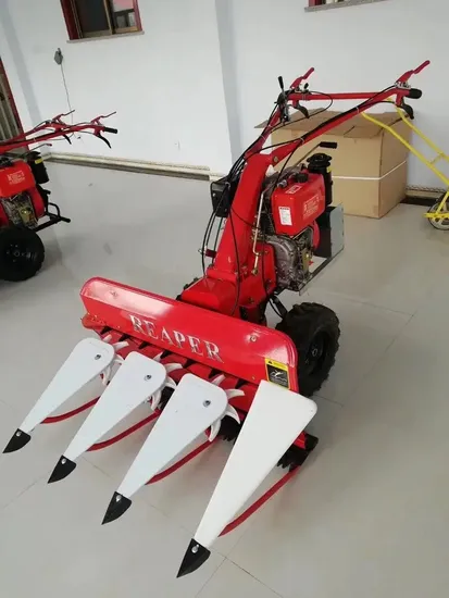Small Windrower Multifunctional Household Wheat Millet Alfalfa Corn Straw Harvester