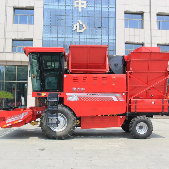 Peanut Harvester with 4WD Hydraulic Drive Technology