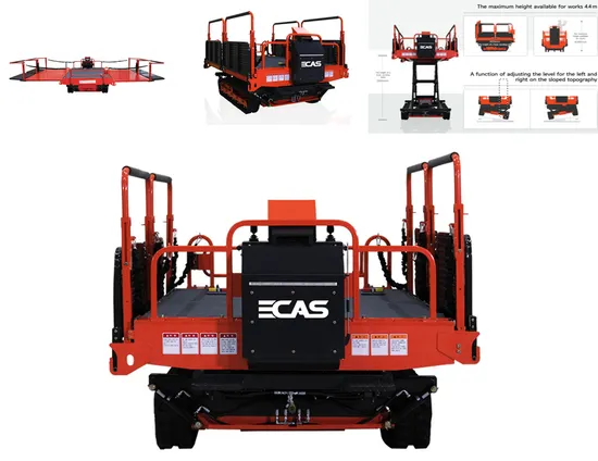 Platform Electric Hydraulic Table Lifting Equipment Tracked Self Propelled Scaffolding Ladder Aerial Work Crawler Scissor Lift