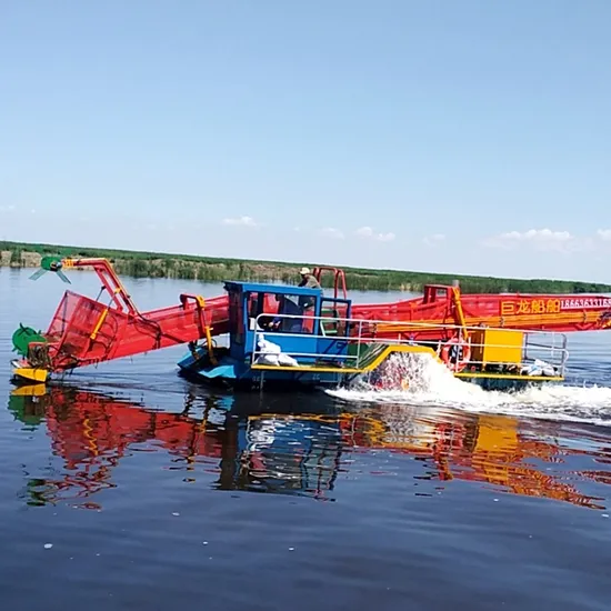 Hharvesting Water Lotus Collecting Boat Harvesting Ship for Lake River