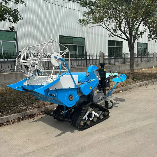 Small Mini Combine Harvester for Paddy Rice Wheat Corn Combine Rice Harvester