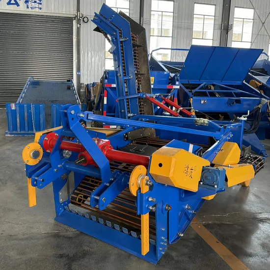 2-Row Potato Digger Farm Machine Combine Grain & Garlic Harvester for Onion & Potato Harvesting