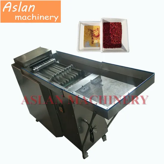 Dry Chili Seeds Removing Machine / Pepper Cutting Machine