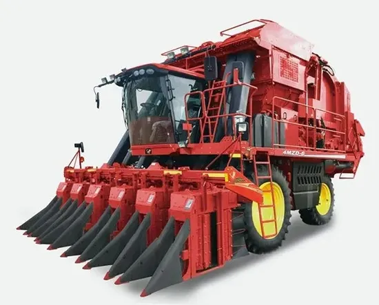 High Efficiency Three-Row Self-Propelled Cotton Packing Picker Harvester Low Cost