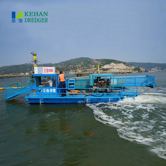 Trash Collecting Garbage Collection Water Hyacinth Harvester