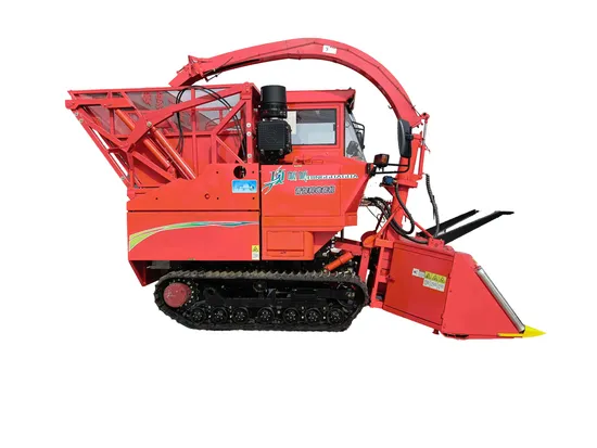 Agricultural Machine 2100ql Self-Propelled Crawler-Typet Green Feed Forage Combine Harvester