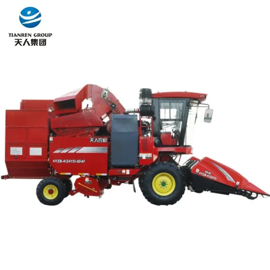 Tianren Multi-Function Maize Picker Corn Harvesting Machine Maize Harvester