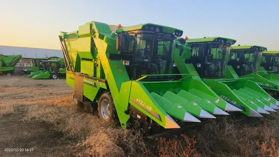 Dabhand 4 Row Type 4WD Large Power Corn Picker Maize Harvester