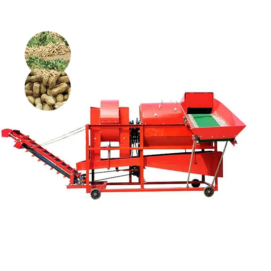 Agricultural Machinery Dry and Wet Groundnut Picking Machine Peanut Harvesting Picker Machine