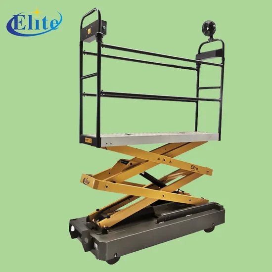 Greenhouse Facility Lift Pipe Rail Cart for Harvesting and Transport