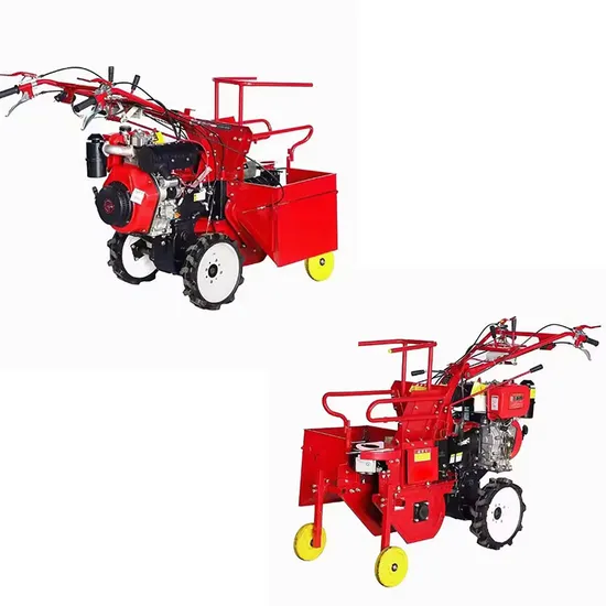 Mini Corn Harvester Single Row 400-700mm Corn Combine Harvester