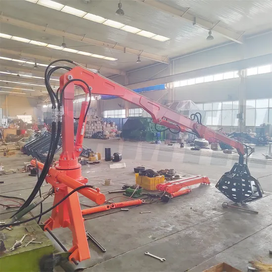 Palm Oil Harvesting Picker Grabber Clamper Arm Crane for Tractors/Lorry