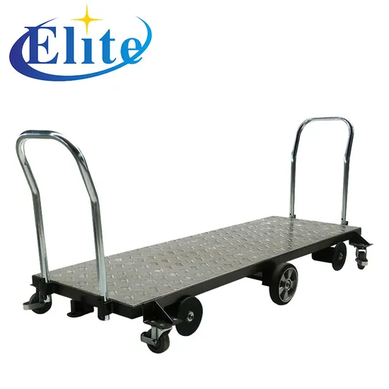 Platform Harvest Trolley Transport Cart for Greenhouse Harvesting